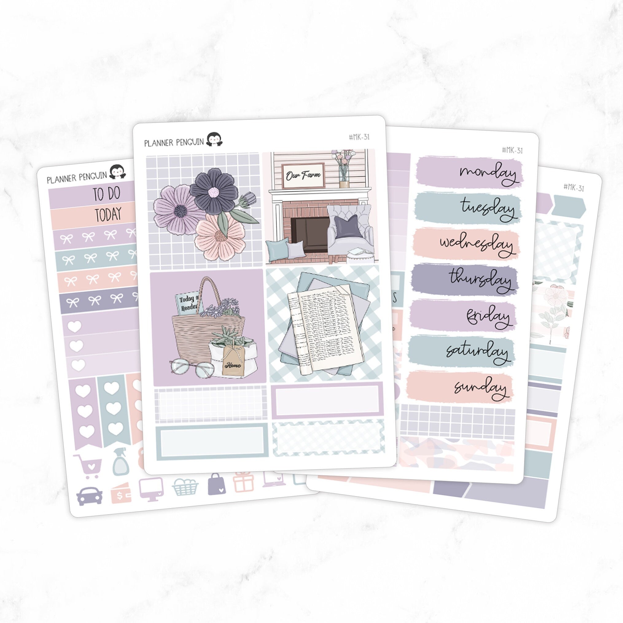 Country Farm Mini Weekly B6 Kit