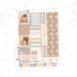 Hello Fall Hobonichi Cousin A5 Weekly Sticker Kit// #HC-27