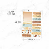 Fall Floral Mini Weekly B6 Kit
