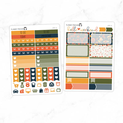 Foxy Fall Mini Weekly B6 Kit// #MK-32