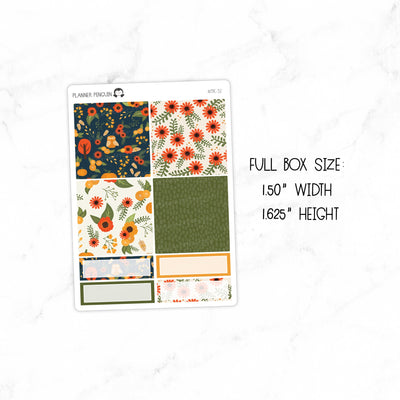 Foxy Fall Mini Weekly B6 Kit// #MK-32