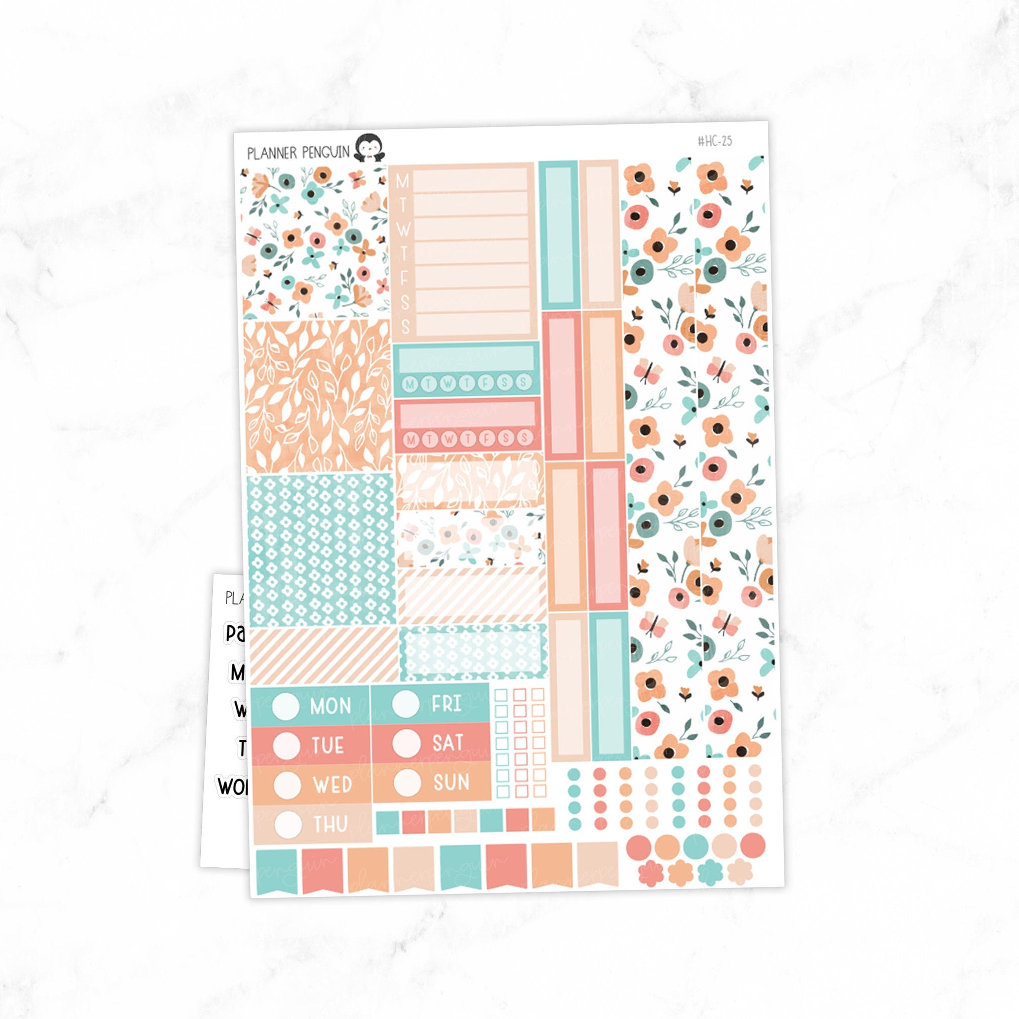 Joy Hobonichi Cousin A5 Weekly Sticker Kit// #HC-25