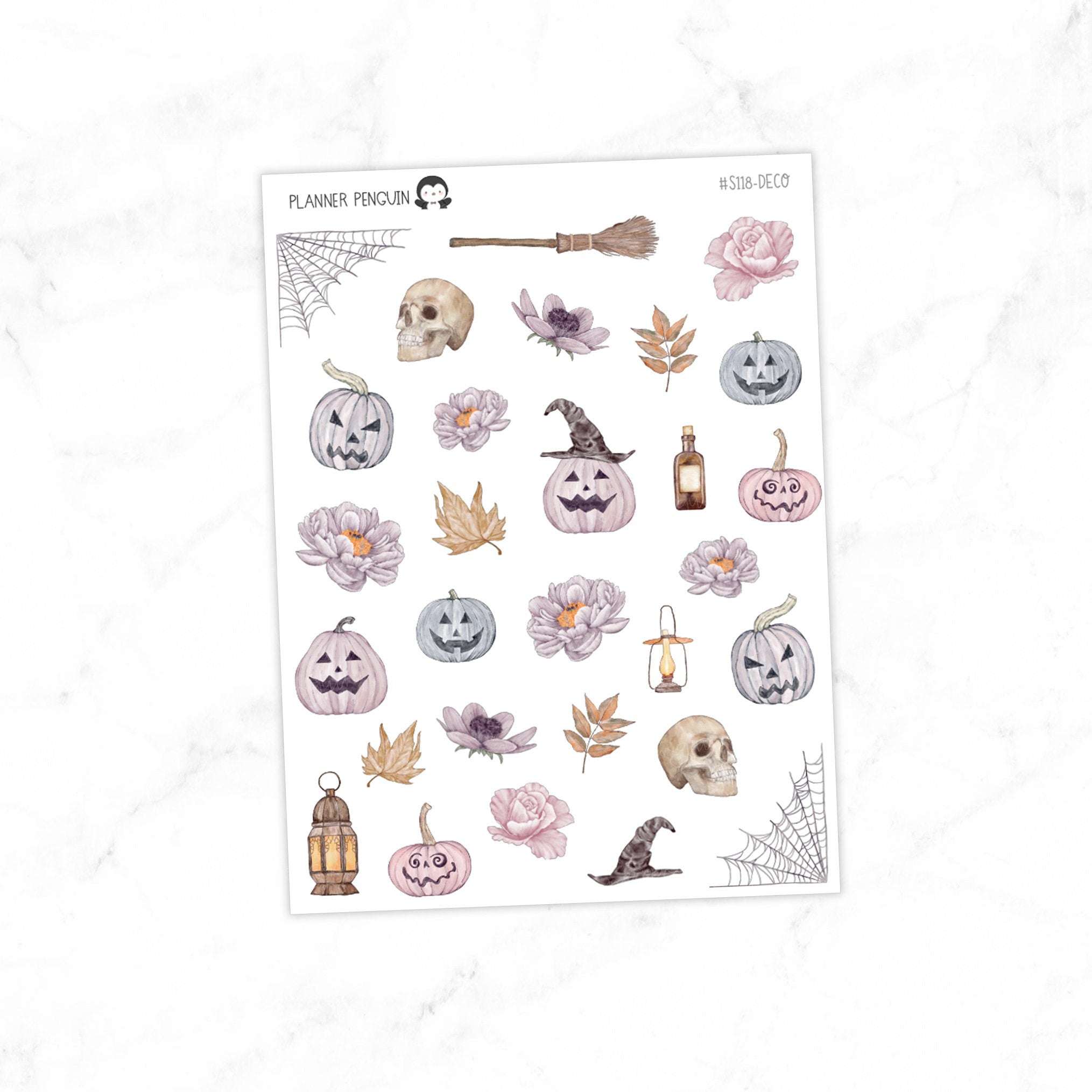 Bewitching Night Halloween Deco Stickers