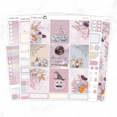 Bewitching Night Halloween Weekly Kit // #S128