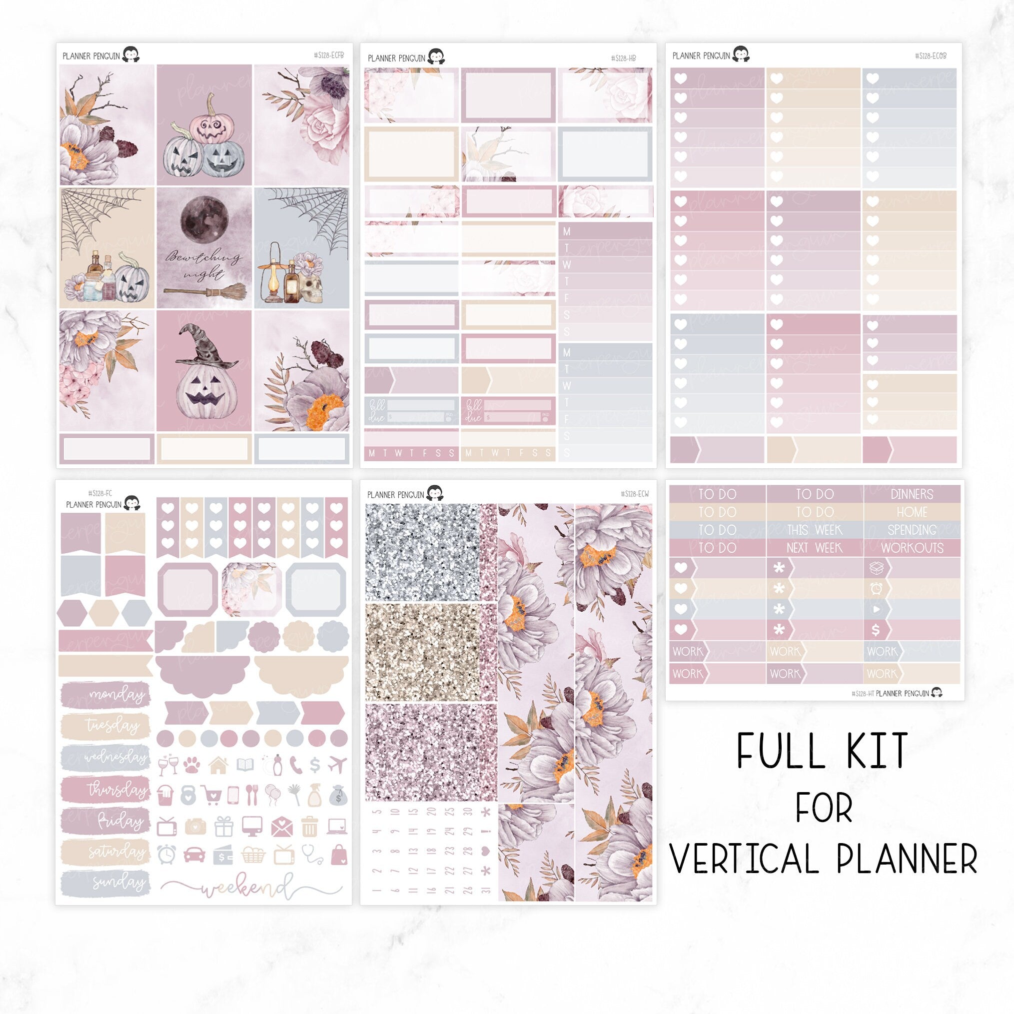 Bewitching Night Halloween Weekly Kit