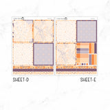 Mystic Autumn A5 Daily Duo Sticker Kit