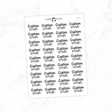 CUSTOM SCRIPT - Script Stickers SC-C4