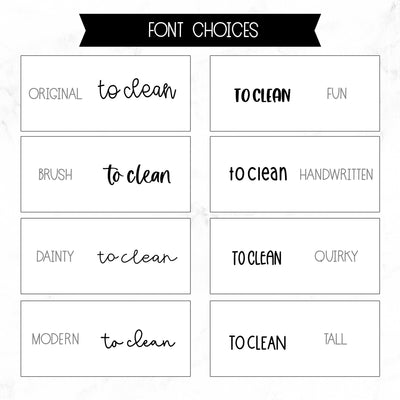 To Clean Script Stickers // #SC-7