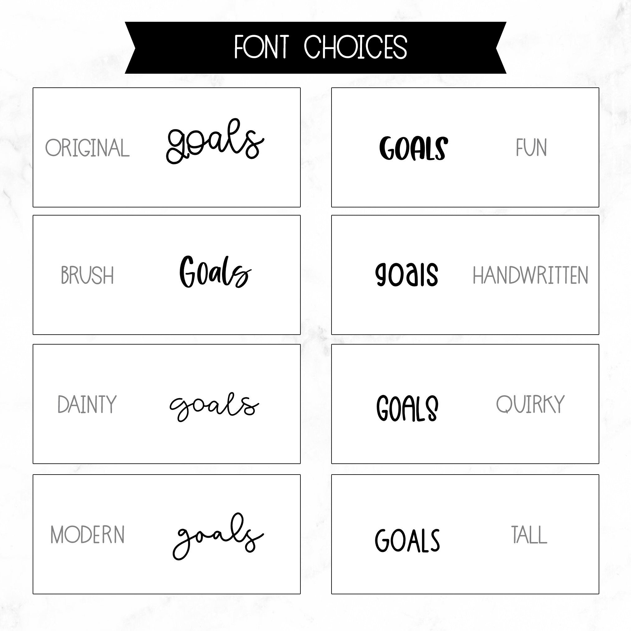 Goals Script Stickers