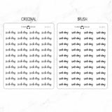 Sick Day Script Stickers