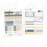 Winter Flowers Mini Weekly B6 Kit