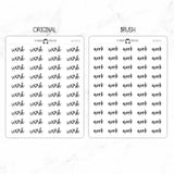 Work Script Stickers