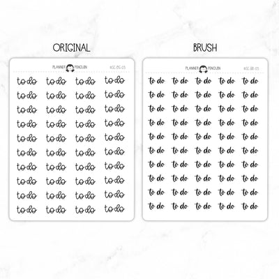 To Do Script Stickers // #SC-03