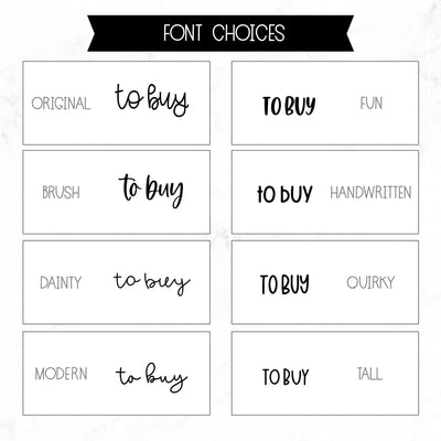 To Buy Script Stickers // #SC-04