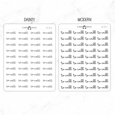 To CallScript Stickers // #SC-23