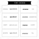 Appointment Script Stickers