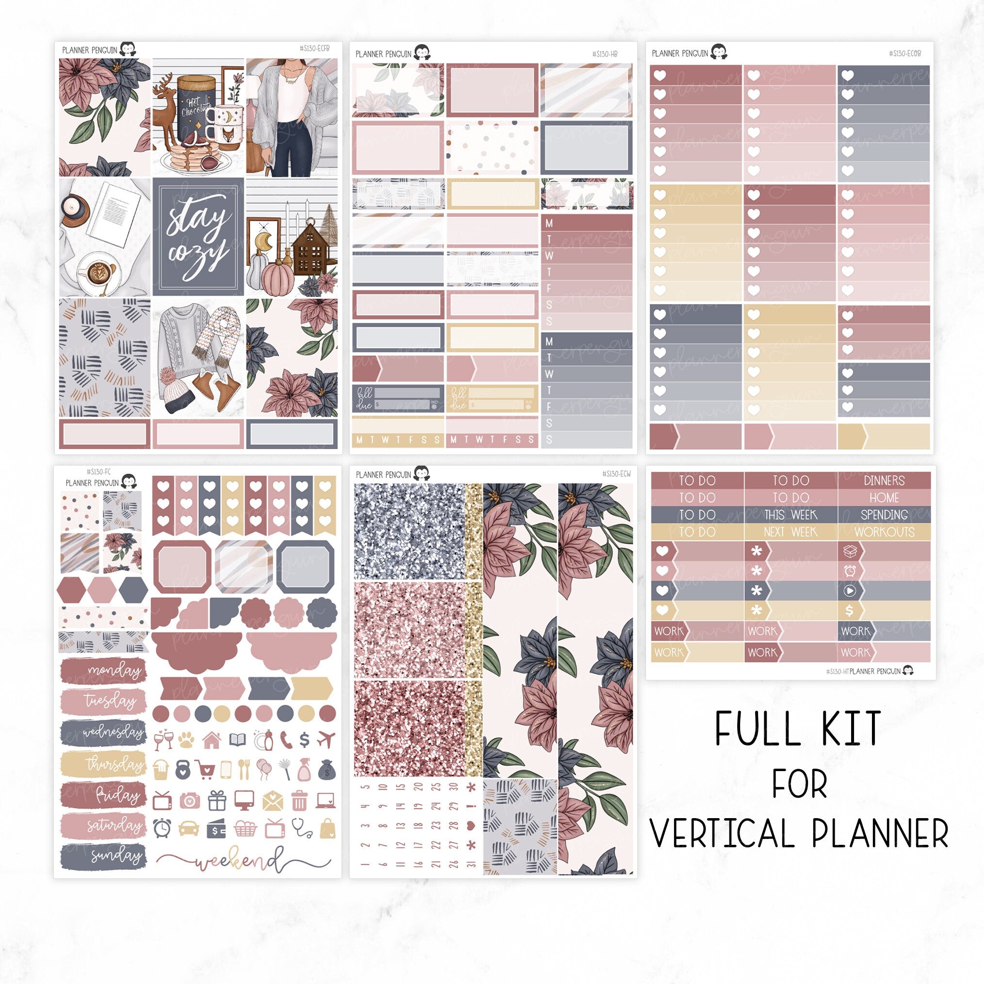 Cozy Winter Weekly Kit