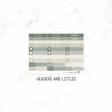 Winter Forest Weekly Kit