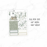 Winter Forest Mini Weekly B6 Kit