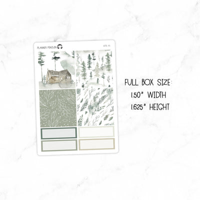 Winter Forest Mini Weekly B6 Kit// #MK-44