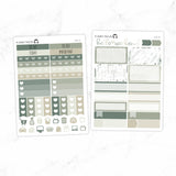 Winter Forest Mini Weekly B6 Kit