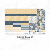 Winter Flowers Undated Hobonichi Monthly Kit