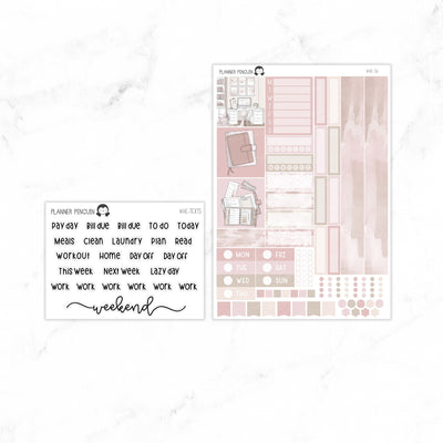 Boss Hobonichi Cousin A5 Weekly Sticker Kit// #HC-36