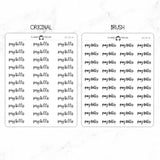 Pay Bills Script Stickers