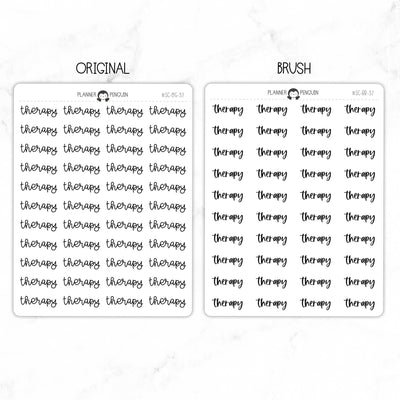 Therapy Script Stickers // #SC-37