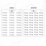 Therapy Script Stickers