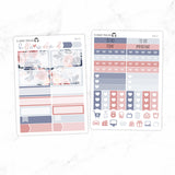 Frosty Rose Mini Weekly B6 Kit