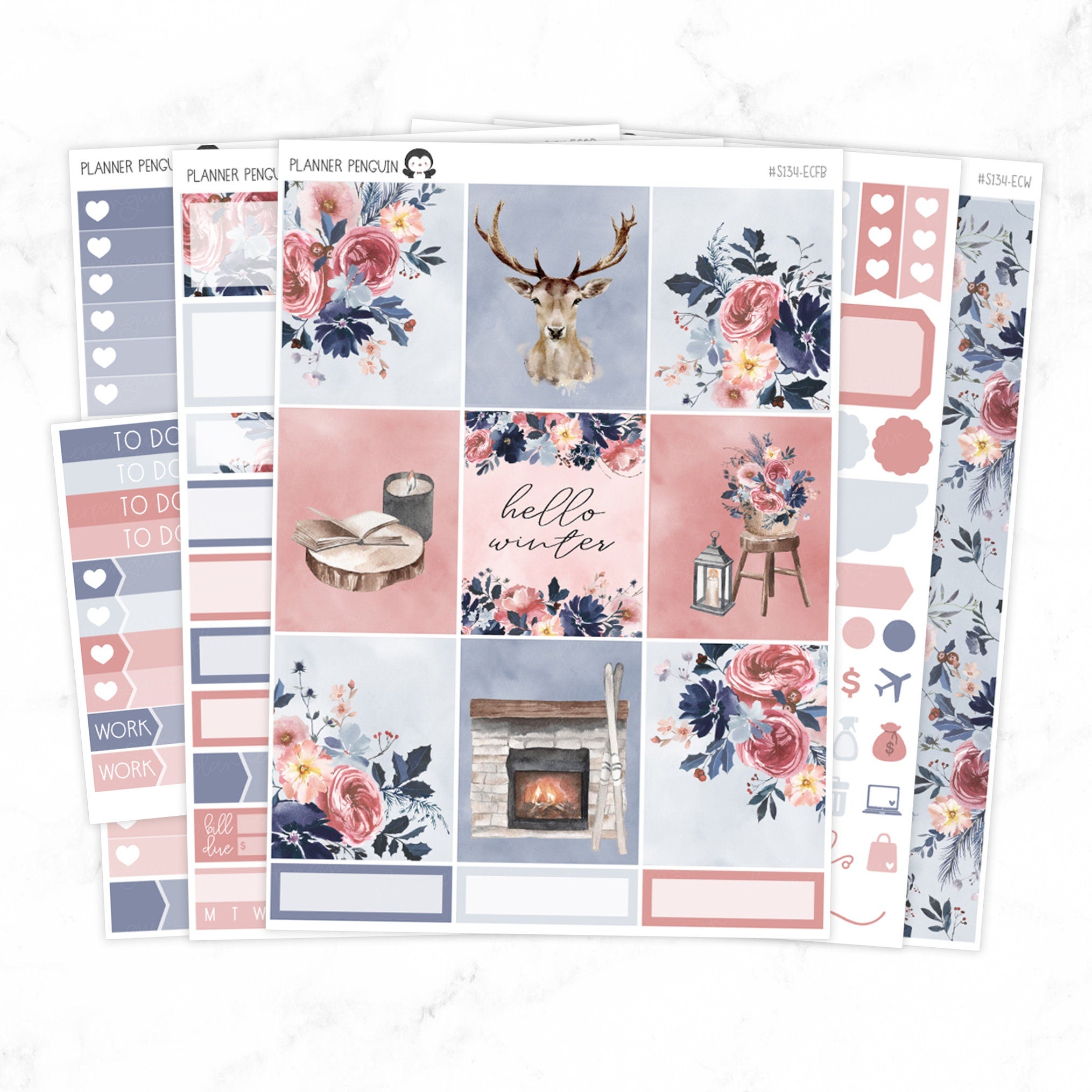 Frosty Rose Weekly Kit
