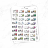Work From Home - Icon Script Stickers