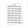 Game Time - Icon Script Stickers // #TS-53
