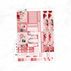 Vintage Romance Hobonichi Cousin A5 Weekly Sticker Kit    // #HC-38