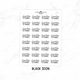 Water Plants - Icon Script Stickers