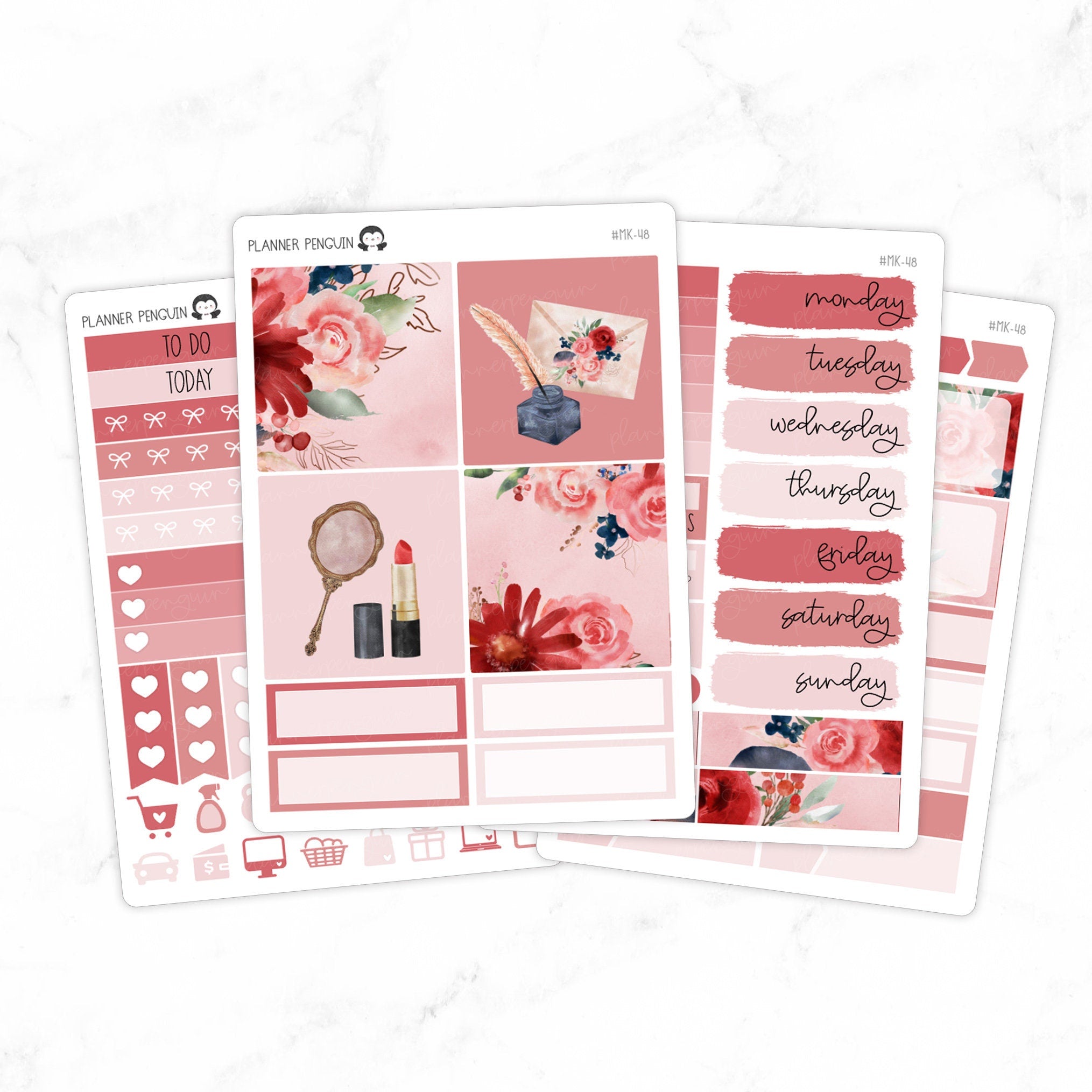 Vintage Romance Mini Weekly B6 Kit