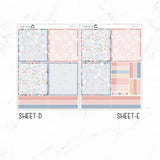 Blooming A5 Daily Duo Sticker Kit