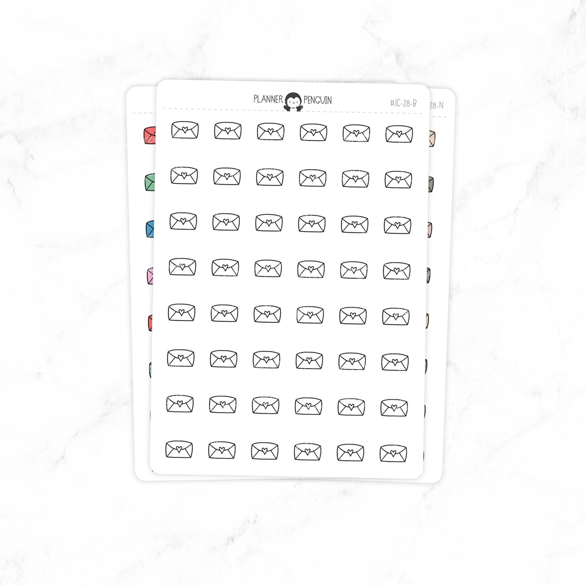 Mail - Doodle Icon Stickers