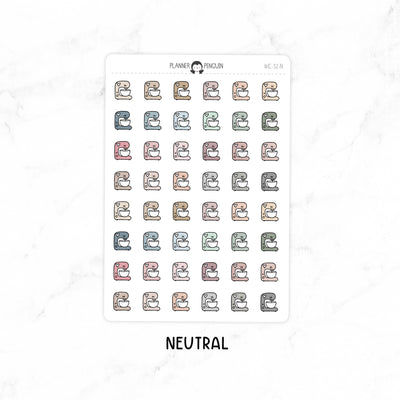 Baking Mixer - Doodle Icon Stickers// #IC-32