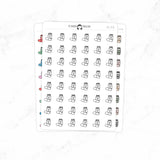 Vitamins Medication - Doodle Icon Stickers