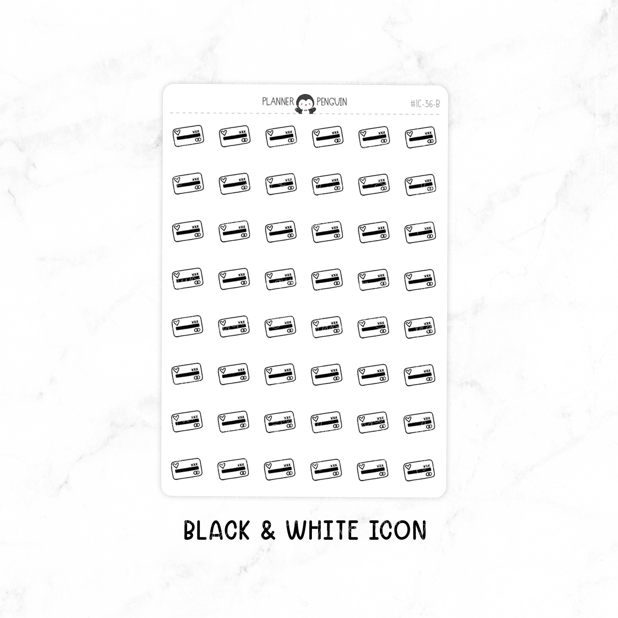 Credit Card - Doodle Icon Stickers