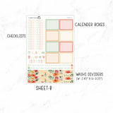 Spring Garden A5 Daily Duo Sticker Kit