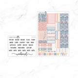 Blooming Hobonichi Cousin A5 Weekly Sticker Kit// #HC-40