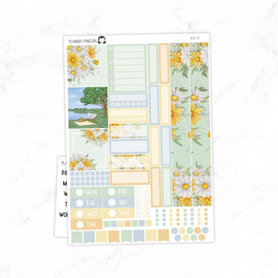 Daisy Fields Hobonichi Cousin A5 Weekly Sticker Kit// #HC-41