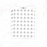 Plane - Doodle Icon Stickers