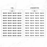 Meal Prep Script Stickers
