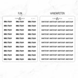 Bible Study Script Stickers